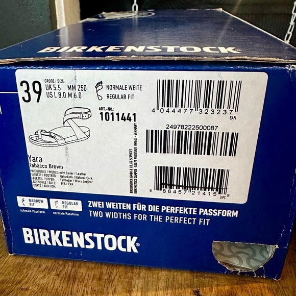 Birkenstock Yara Tobacco Brown Suede Sandals | Retired Style | Women’s 8 - Picture 5 of 5